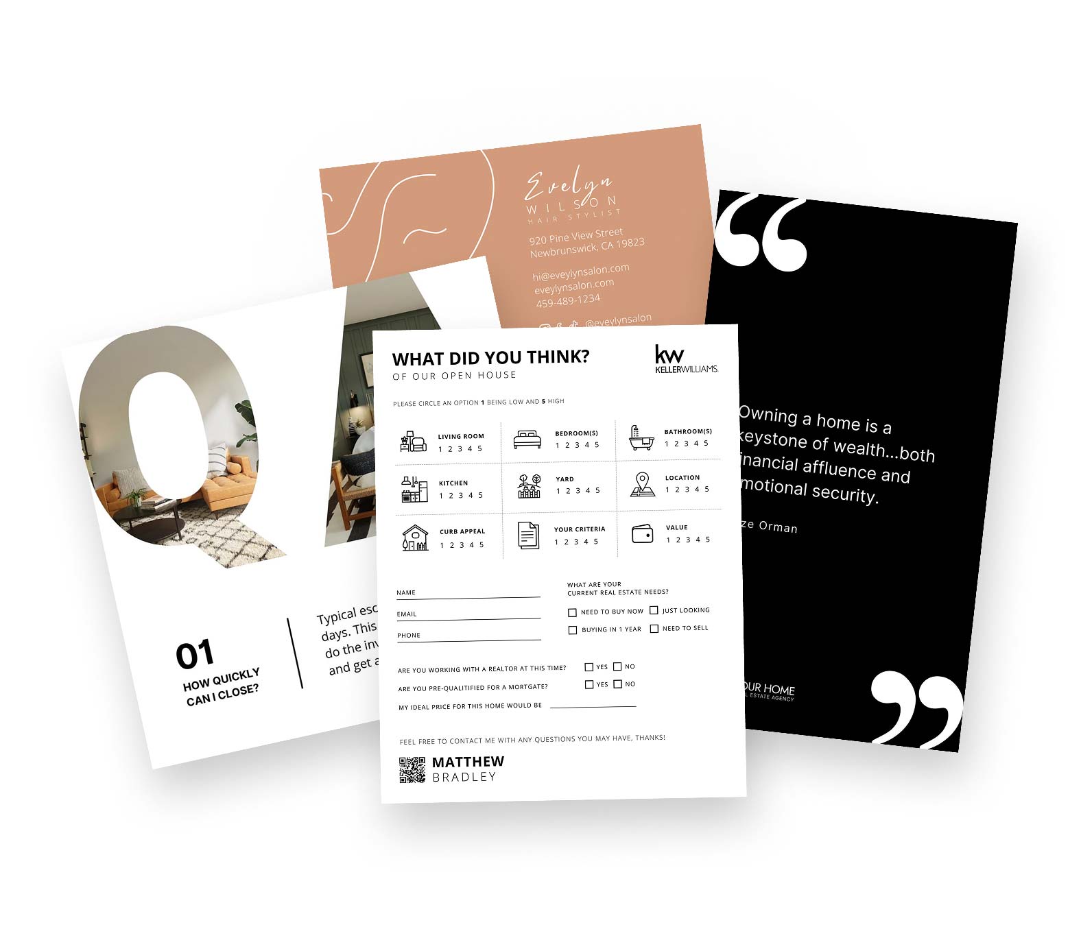 Professional Canva and Wix Templates for Real Estate Agents and Entrepreneurs
