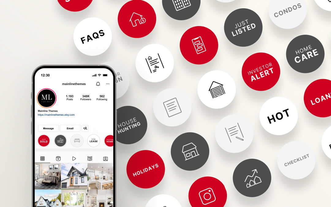 800 Keller Williams Real Estate Instagram Story Highlight Covers